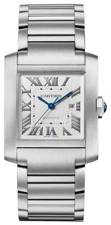 Cartier Tank Française WSTA0067 36.5mm Stainless steel Silver