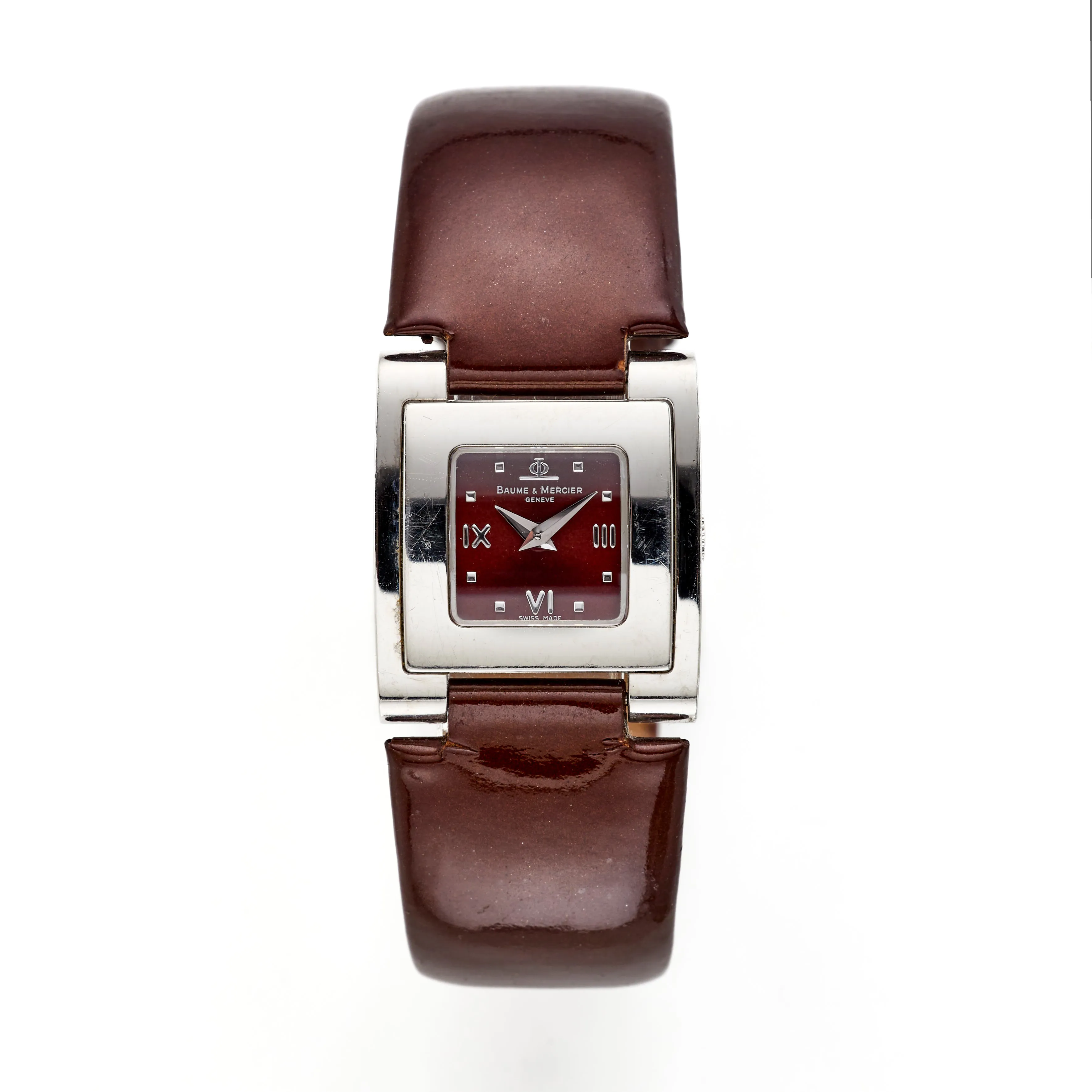 Baume & Mercier Catwalk 24mm Stainless steel Burgundy