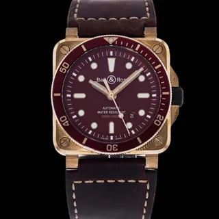 Bell & Ross BR03-92 Bronze and Stainless steel Burgundy