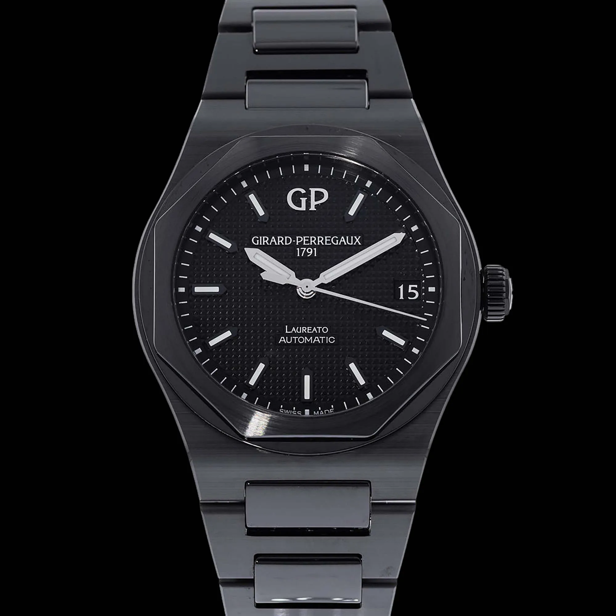 Girard-Perregaux Laureato 42mm Ceramic Black