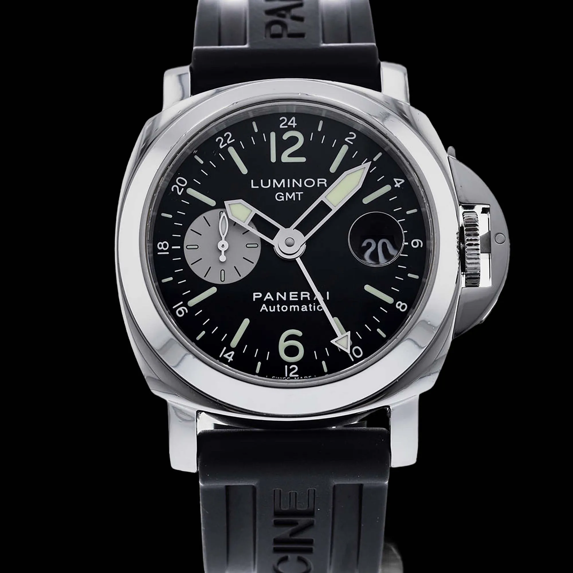 Panerai Luminor GMT 44mm Stainless steel Black