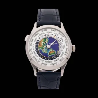 Patek Philippe World Time 5231G White gold Enamel