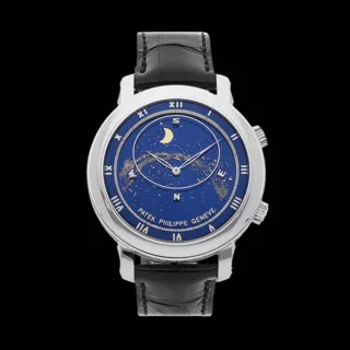 Patek Philippe Grand Complications White gold Blue