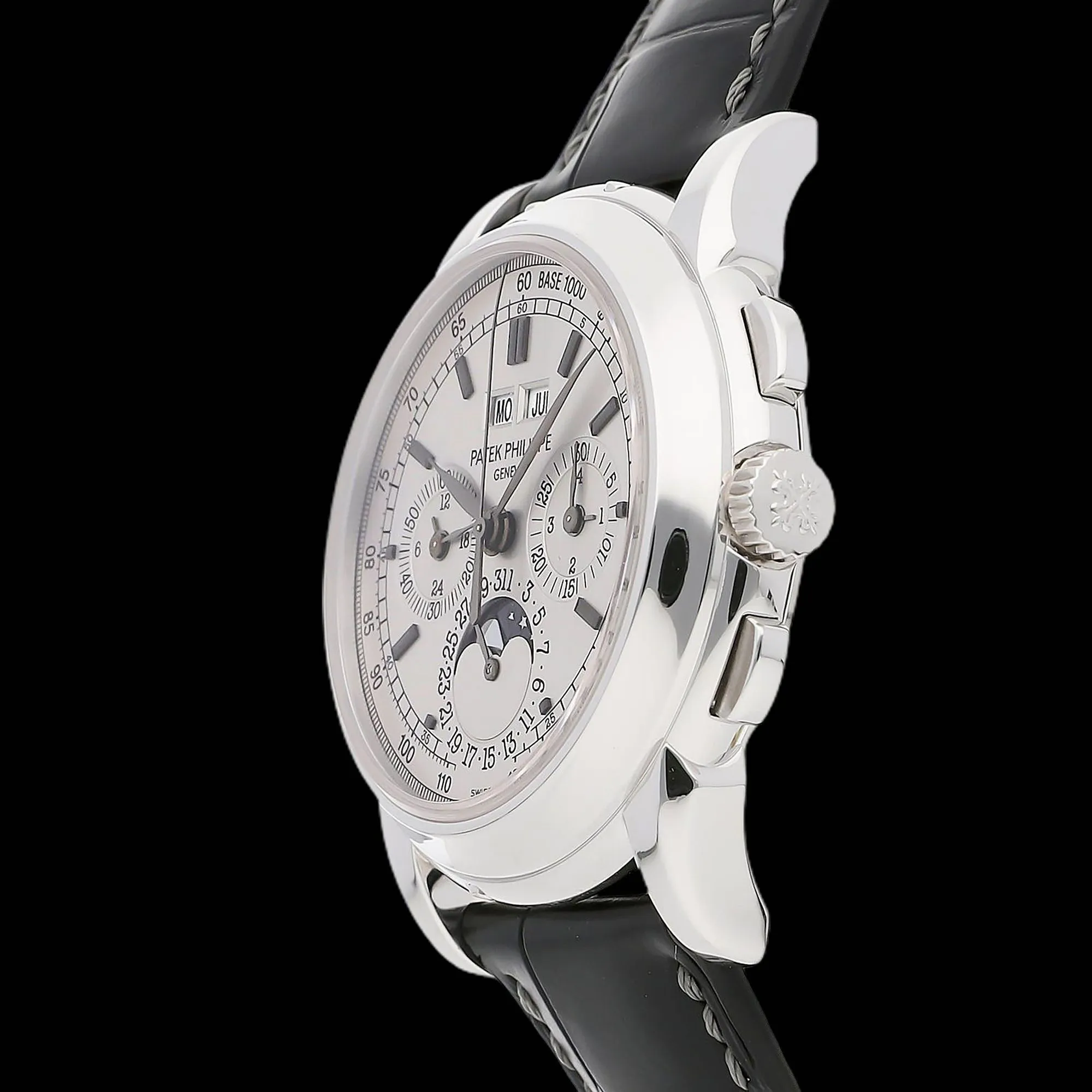 Patek Philippe Grand Complications Perpetual Calendar Chronograph 40mm White gold White 1