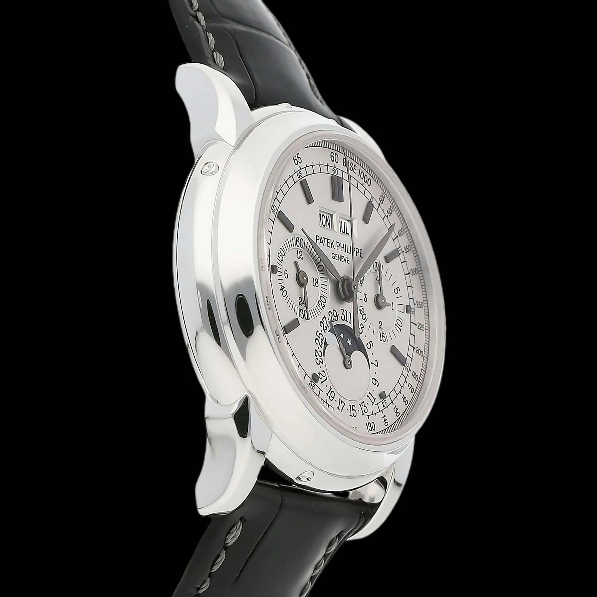 Patek Philippe Grand Complications Perpetual Calendar Chronograph 40mm White gold White 2