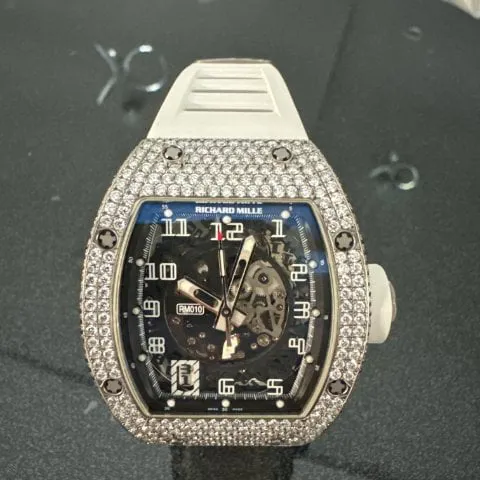 Richard Mille RM 010 RM 010 48mm Titanium Transparent