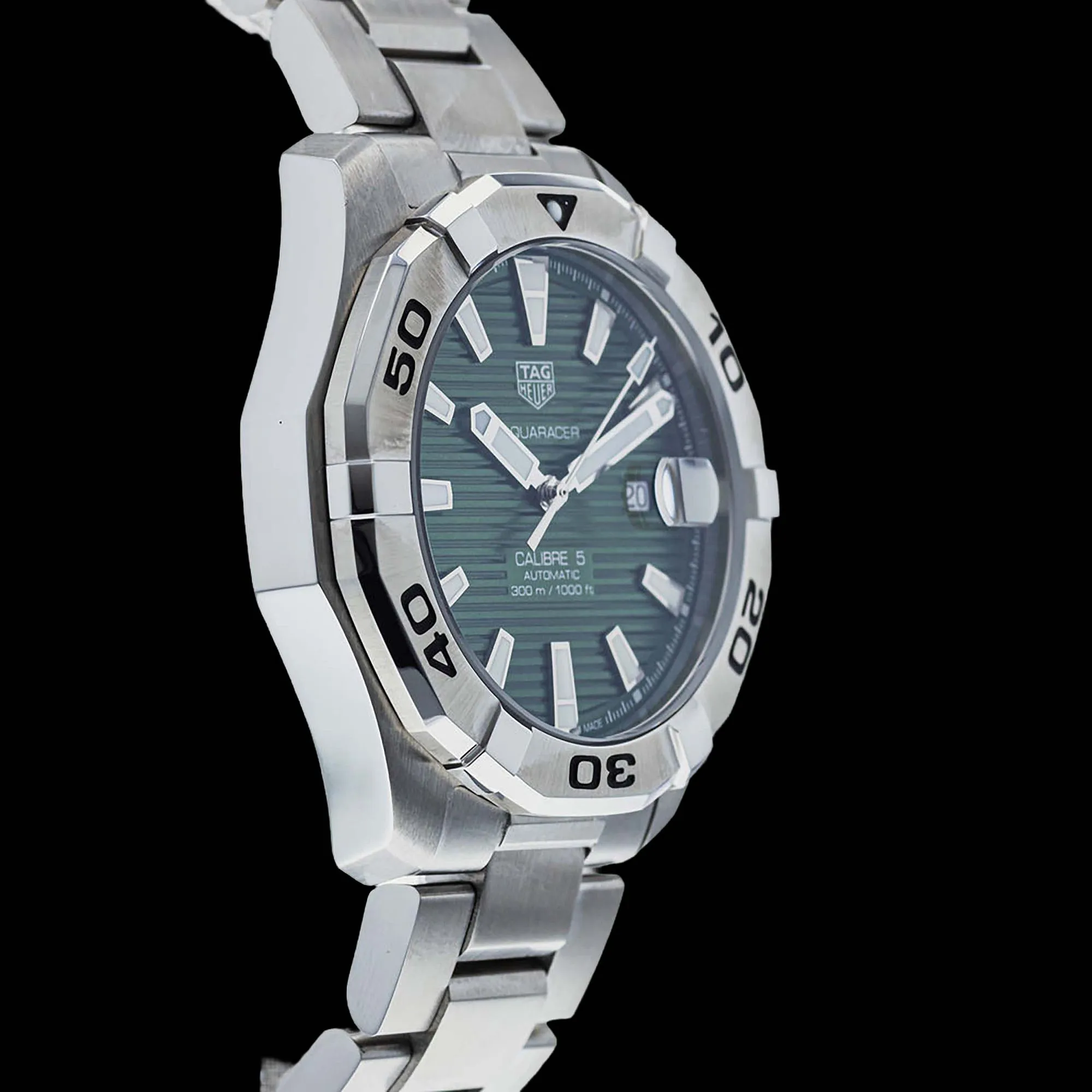 TAG Heuer Aquaracer 43mm Stainless steel Green 3