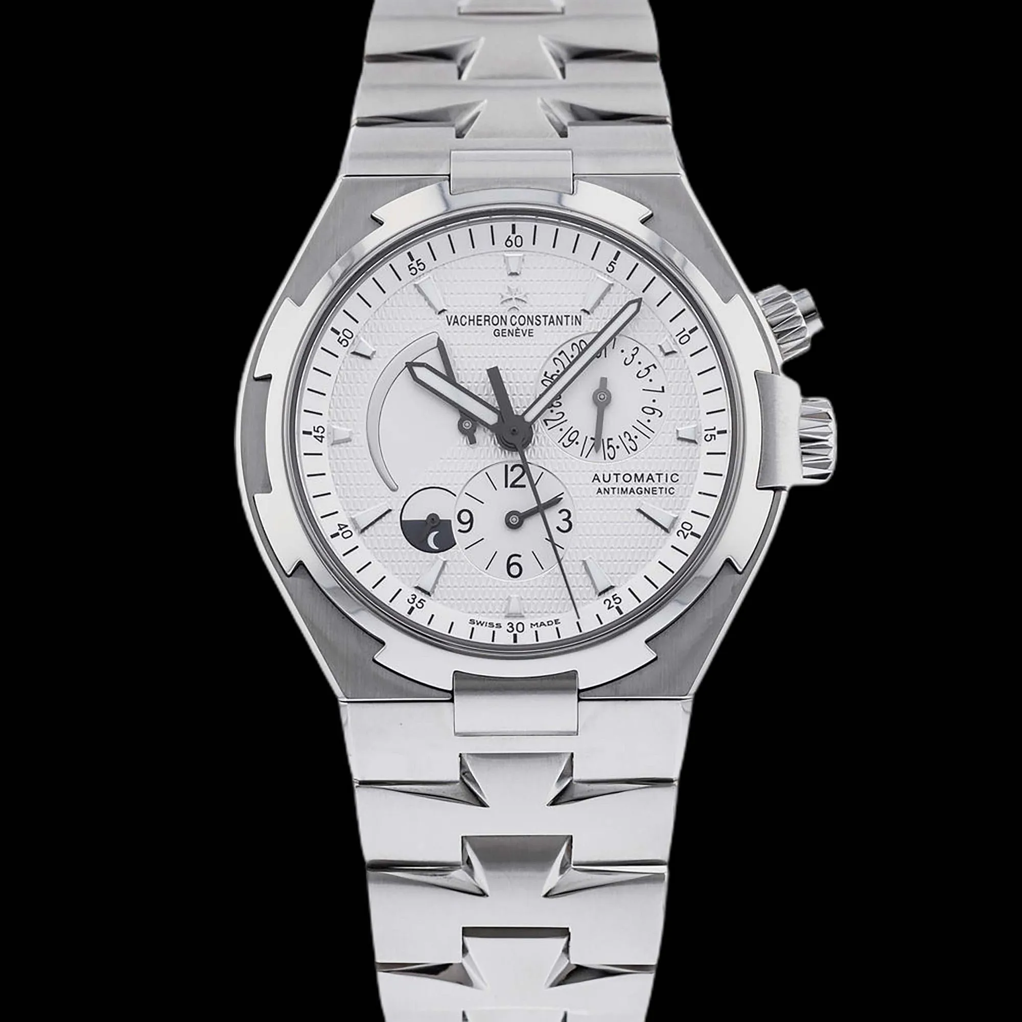 Vacheron Constantin Overseas Dual Time 47450/B01A-9226 42mm Stainless steel White