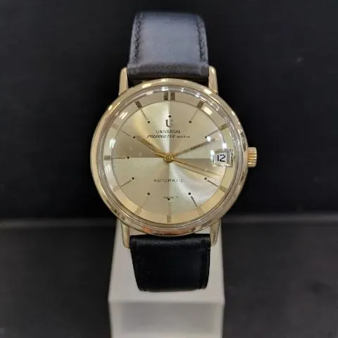 Universal Genève Polerouter 34mm Stainless steel Yellow