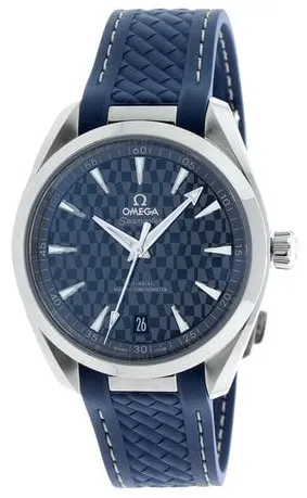 Omega Aqua Terra 522.12.41.21.03.001 41mm Steel Blue