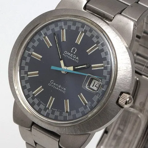 Omega Dynamic 166.039 40.5mm Steel Blue