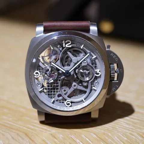 Panerai Luminor 1950 PAM 00578 47mm Titanium Skeleton