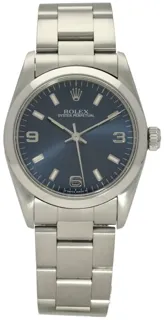 Rolex Oyster Perpetual 31 67480 Stainless steel Black Quarter Arabic