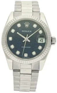 Rolex Datejust 31 178279 White gold