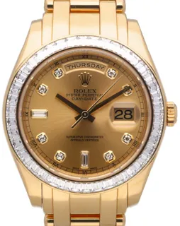 Rolex Day-Date 18958 BRIL Yellow gold Champagne