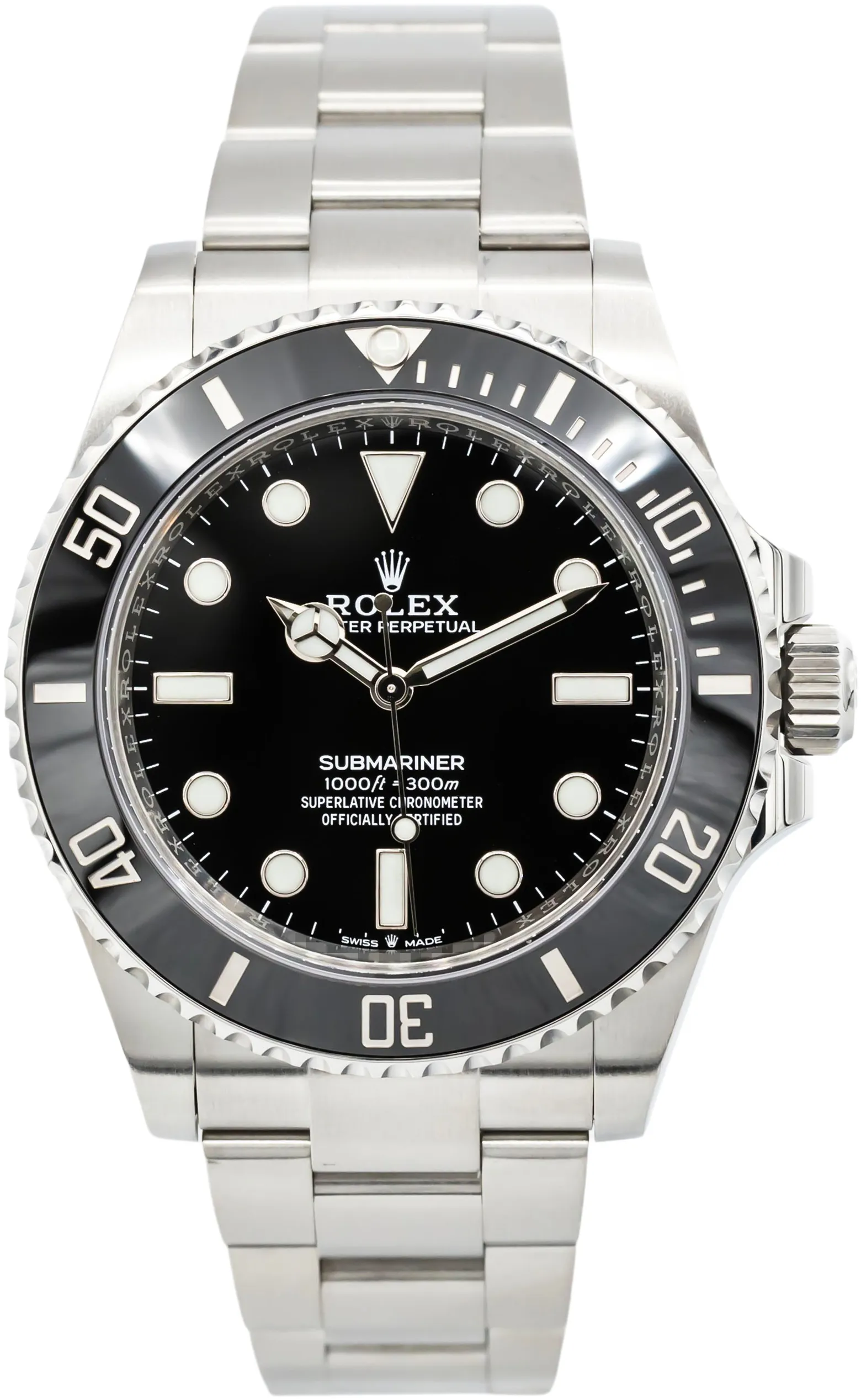 Rolex Submariner 124060 41mm Stainless steel Black