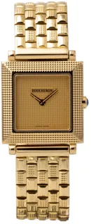 Boucheron Carru00e9e Clous de Paris ADM13002 or jaune