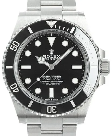 Rolex Submariner 124060 41mm Stainless steel Black