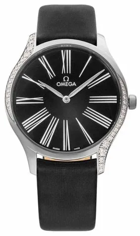 Omega De Ville 428.17.39.60.01.001 39mm Stainless steel Black