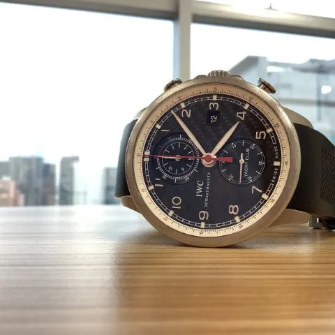 IWC Portugieser IW390212 45mm Titanium Black