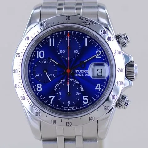 Tudor Prince Date 79280P 40mm Stainless steel Blue