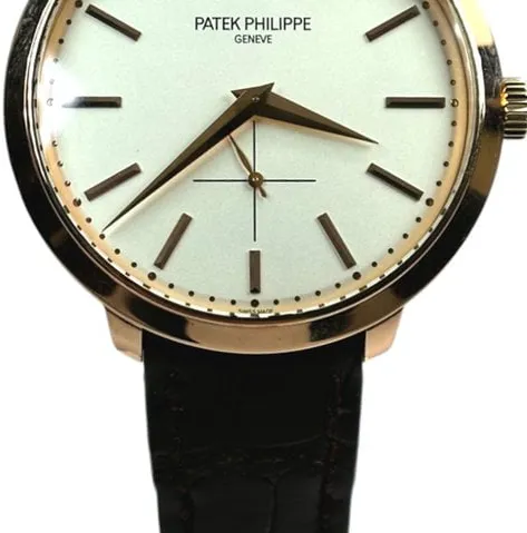 Patek Philippe Calatrava 5123R 38mm Rose gold Silver