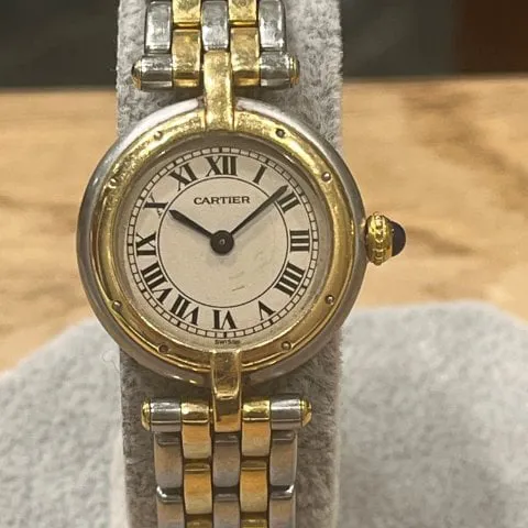 Cartier Panthère W25030B6 Yellow gold and Stainless steel White