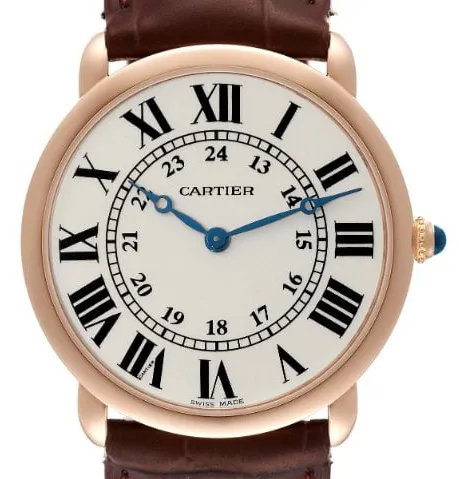 Cartier Ronde de Cartier W6800251 36mm Rose gold Silver