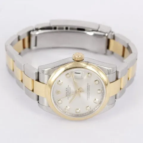 Rolex Datejust 31 178243 31mm Yellow gold and Stainless steel Mother-of-pearl