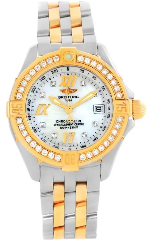 Breitling Galactic D7136553 32mm Stainless steel Mother-of-pearl