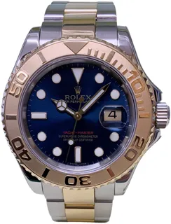 Rolex Yacht-Master 40 16623 Yellow gold and Stainless steel Blue