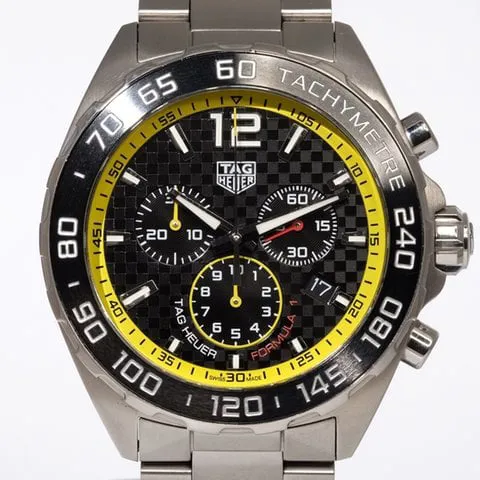 TAG Heuer Formula 1 Quartz CAZ101AC 43mm Stainless steel Black