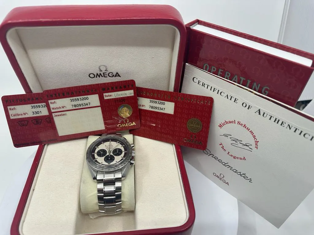 Omega Speedmaster 3559.32.00 42mm Stainless steel White 6