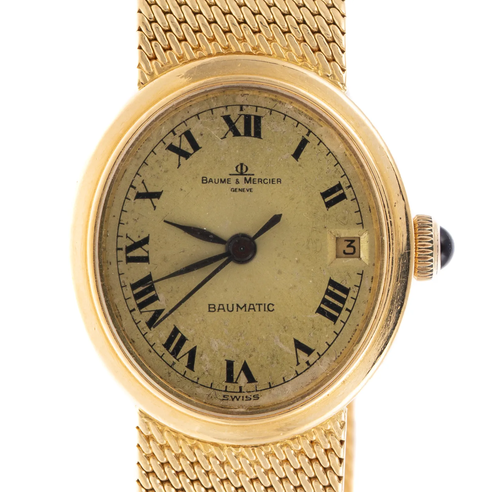 Baume & Mercier Baumatic 25mm Yellow gold Gold 1