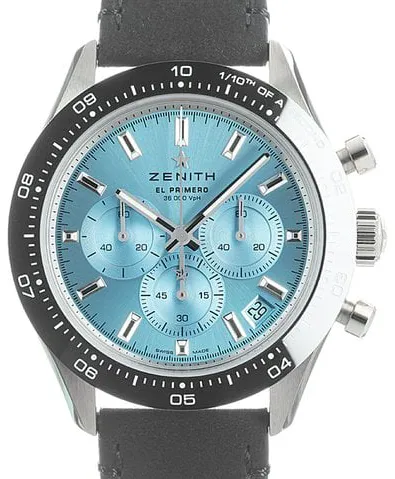 Zenith Chronomaster Sport 65.3104.3600/52.C920 41mm White gold Blue