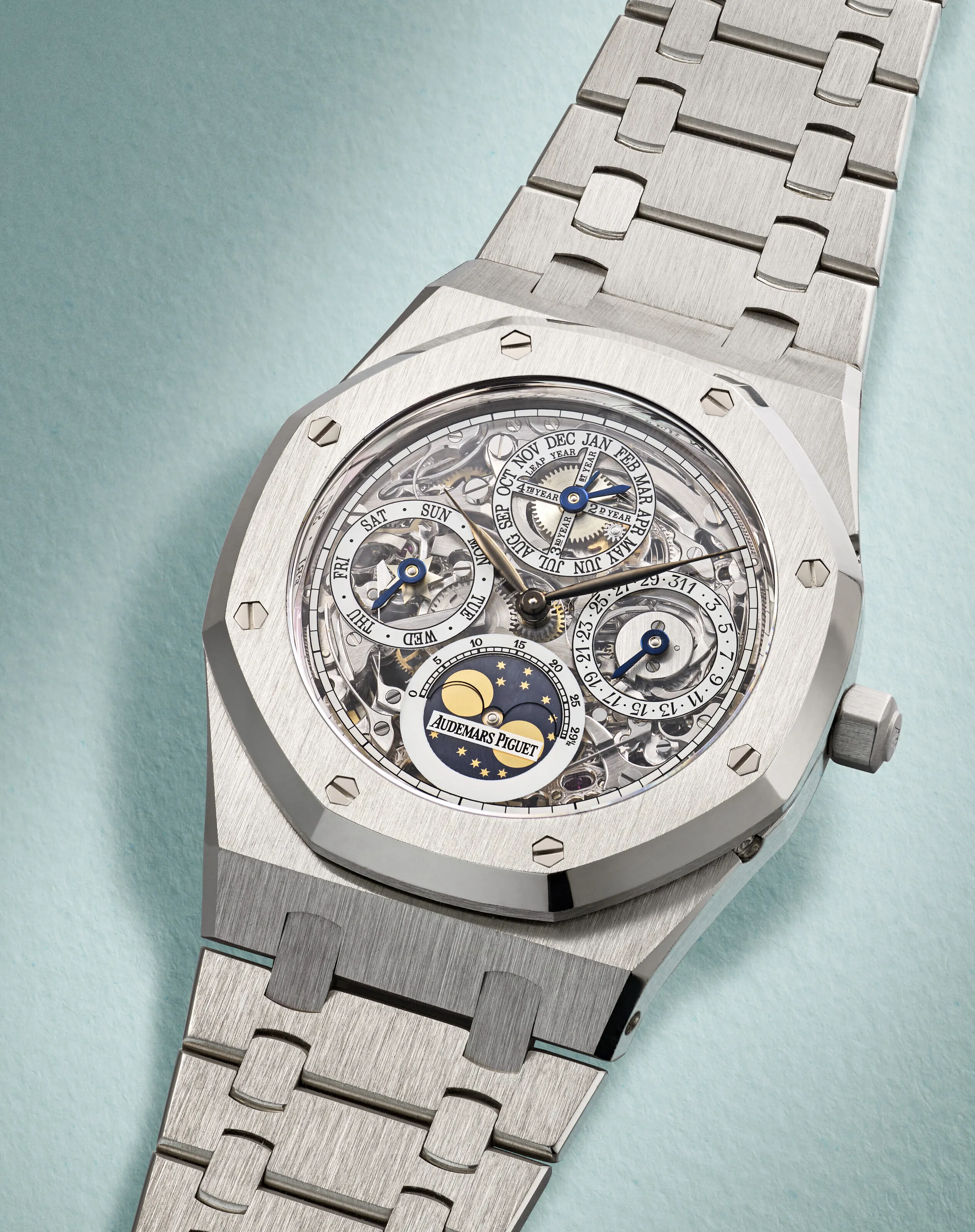 Audemars Piguet Royal Oak Perpetual Calendar 25829 39mm Platinum Skeletonized 1