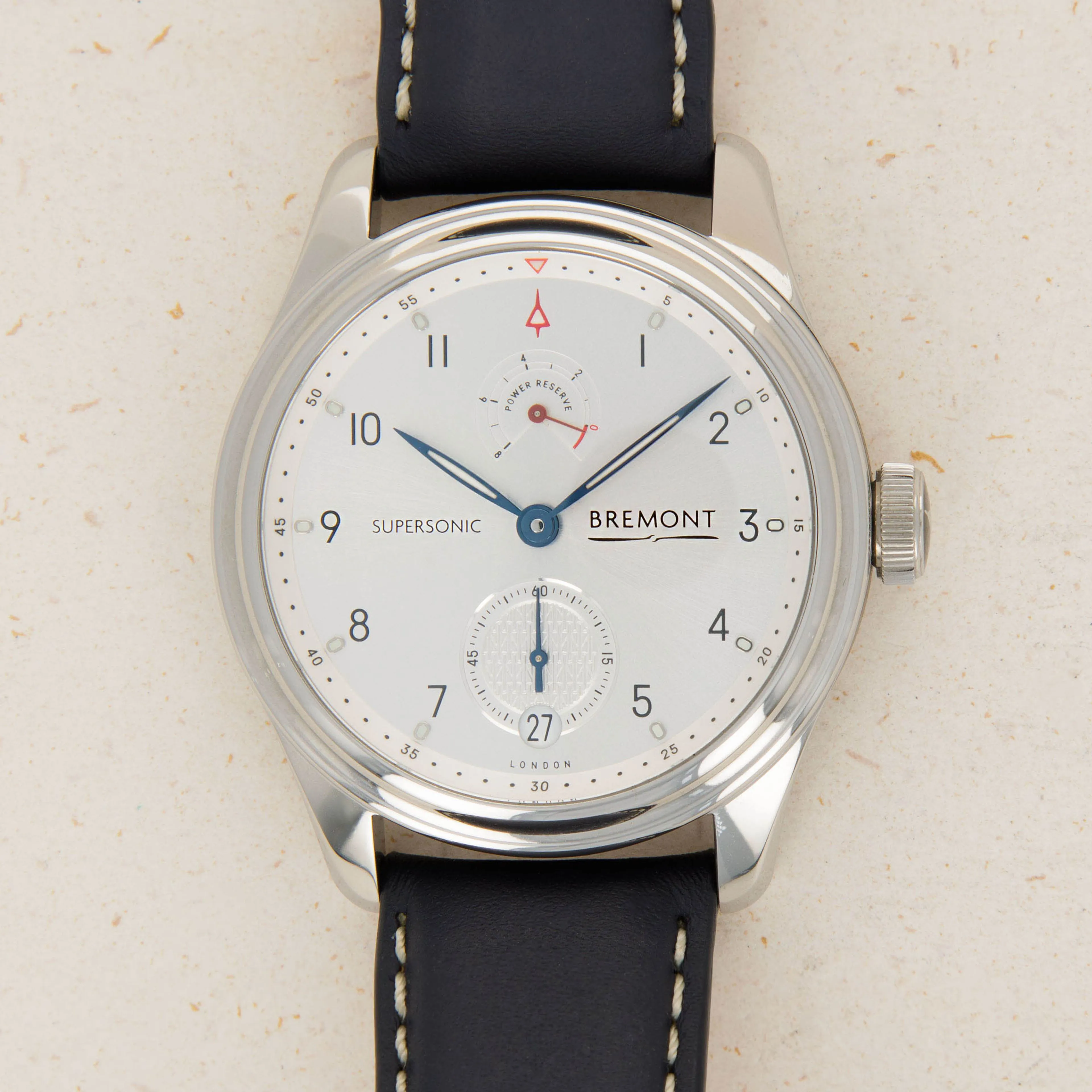 Bremont Supersonic 43mm Stainless steel Silver