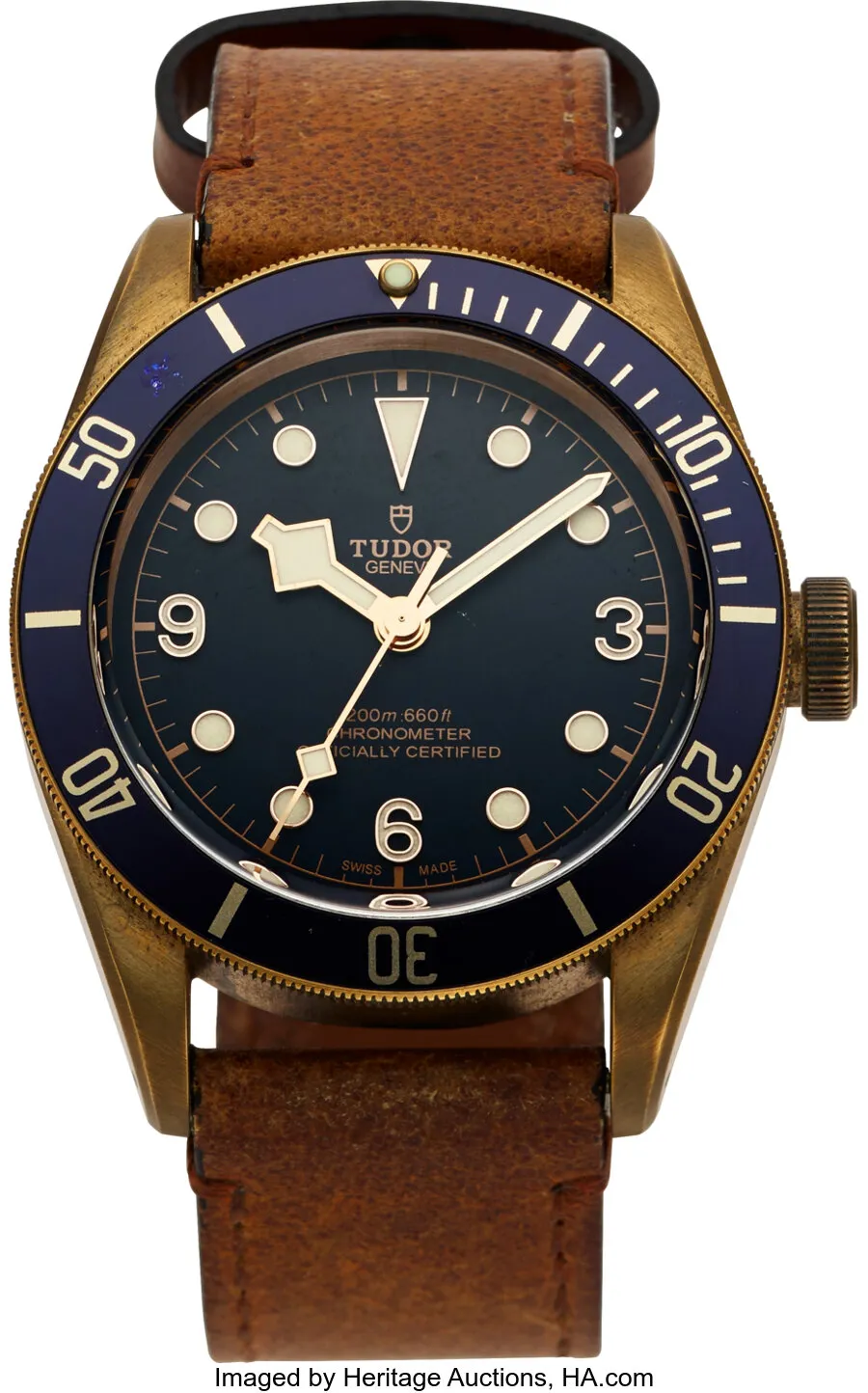 Tudor Black Bay Bronze Bucherer Blue 43mm Bronze Blue