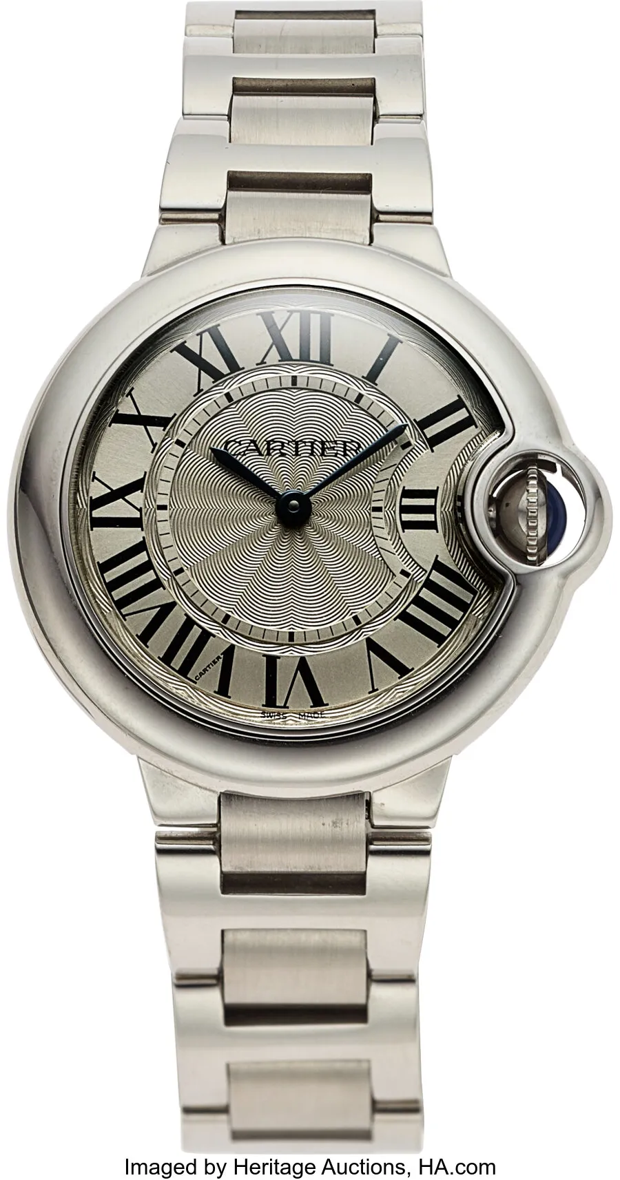 Cartier Ballon Bleu 3653 33mm Stainless steel Silver