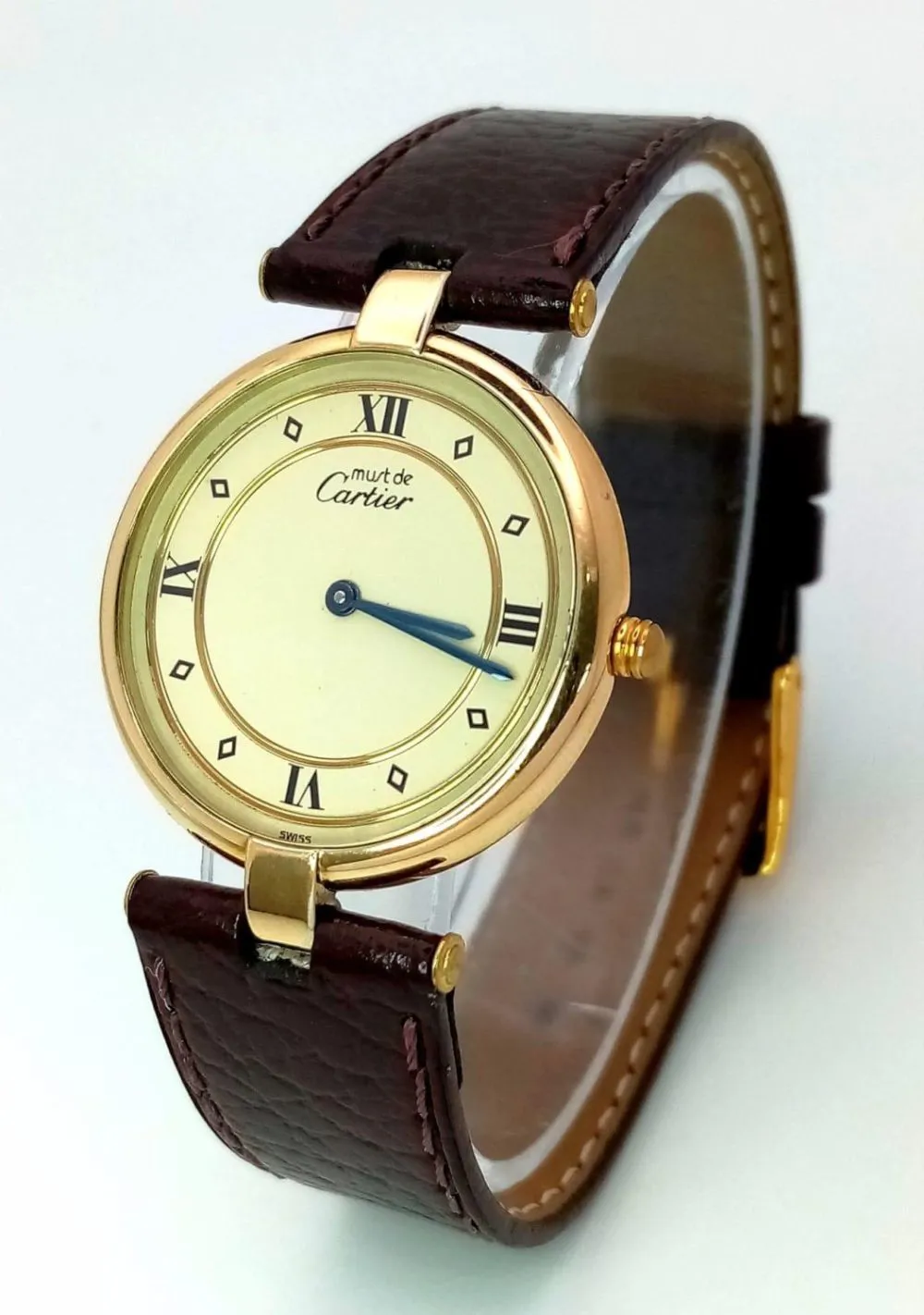 Cartier Must de Cartier 30mm Gilt metal Cream