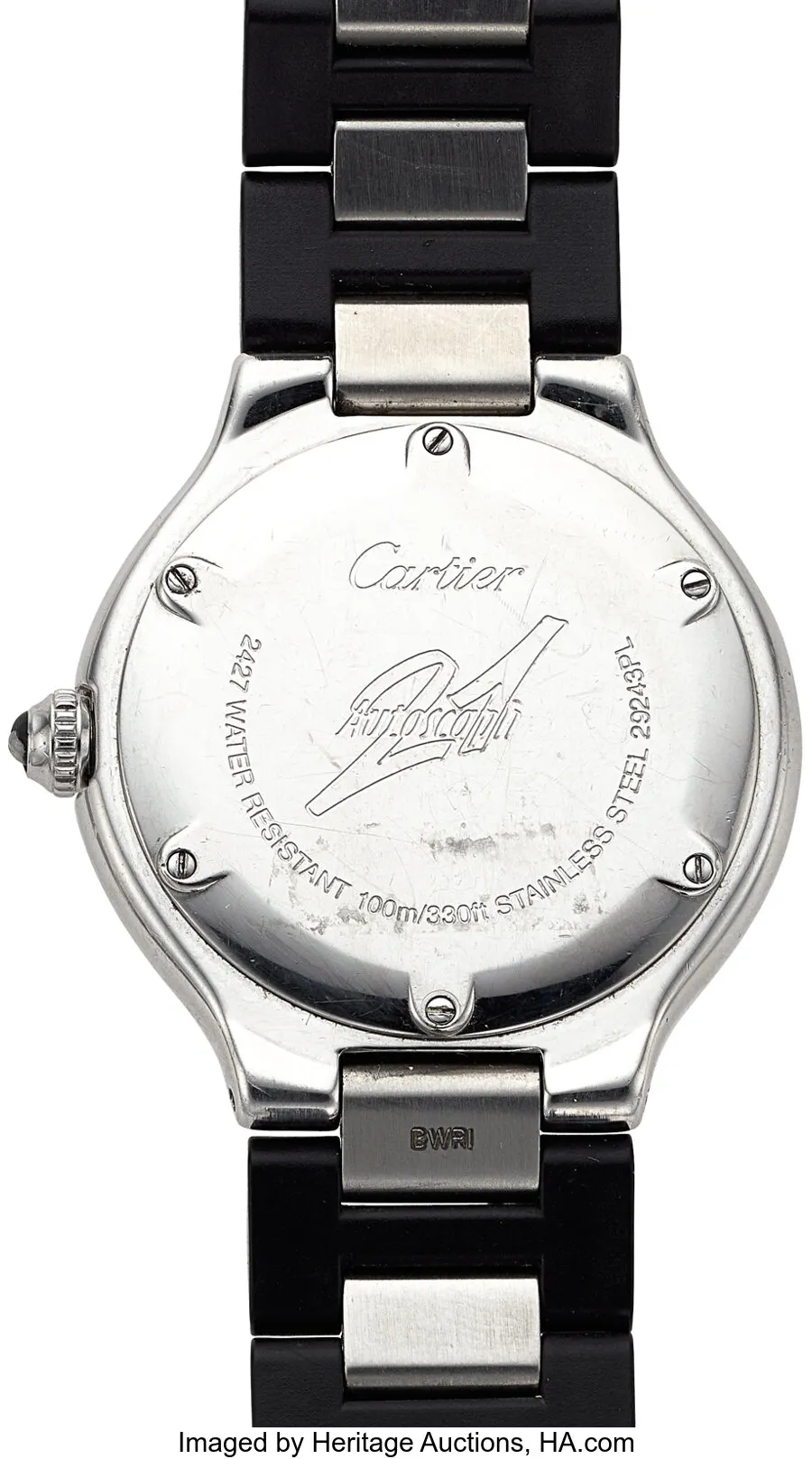 Cartier Autoscaph 21 36mm Stainless steel Black 1