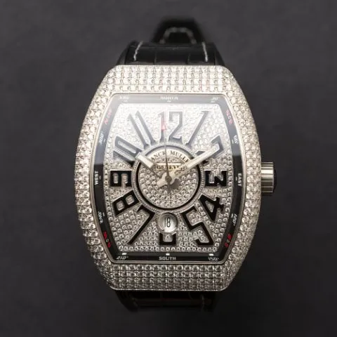 Franck Muller Vanguard V 45 SC DT Stainless steel Silver