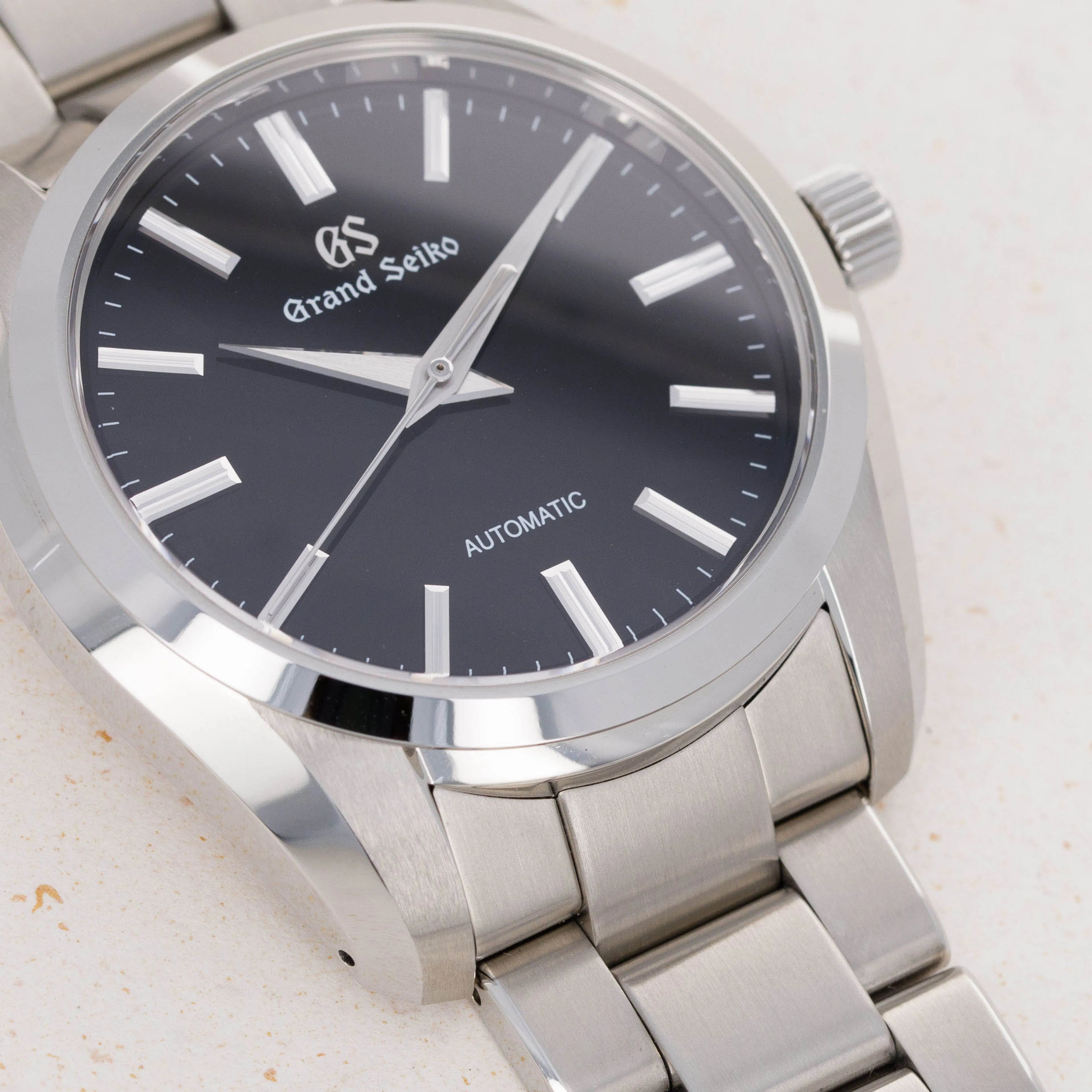 Grand Seiko Heritage SBGR301 42mm Stainless steel Black 1