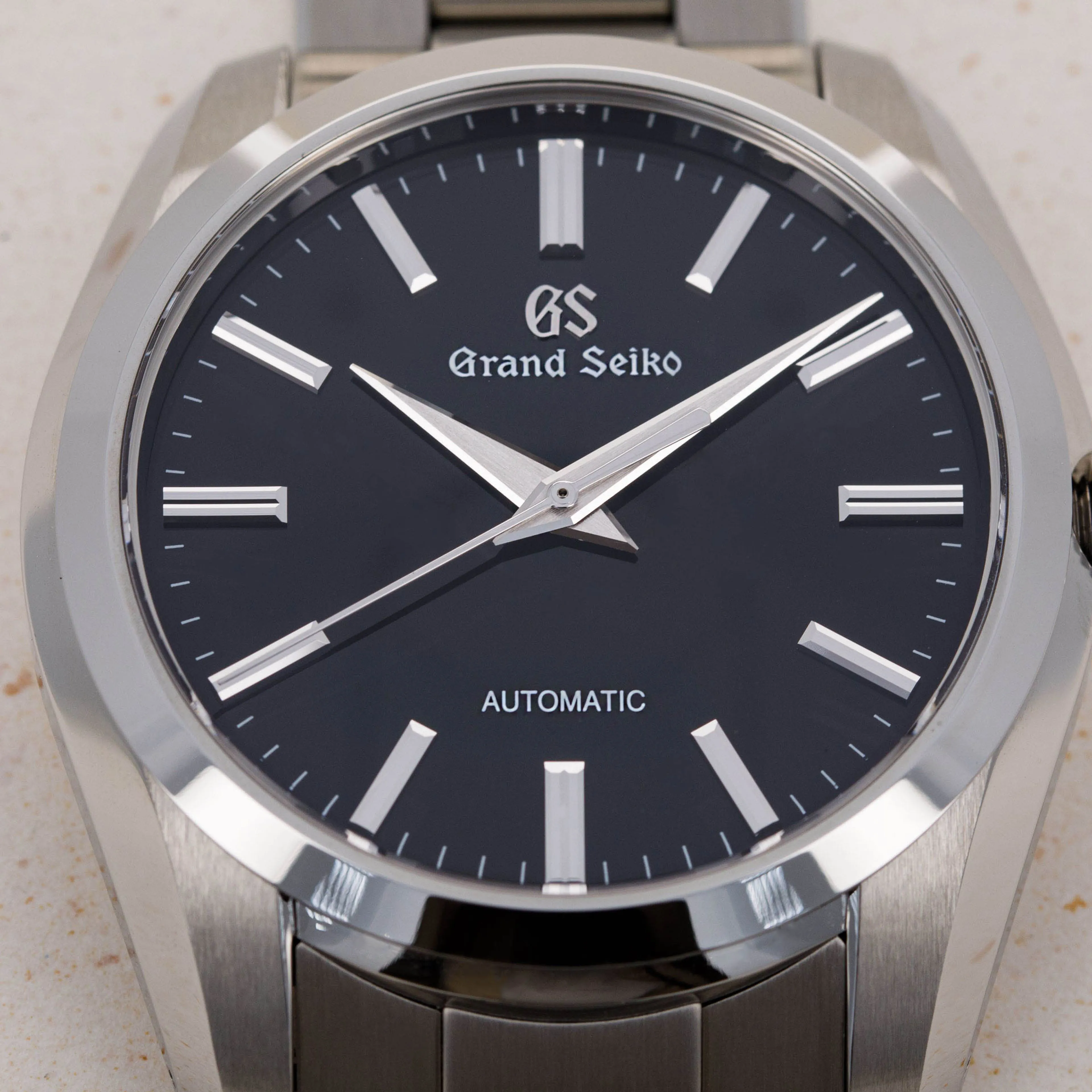 Grand Seiko Heritage SBGR301 42mm Stainless steel Black 10