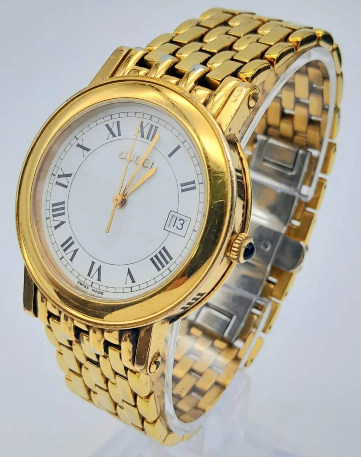 Gucci 37mm Yellow gold White 1