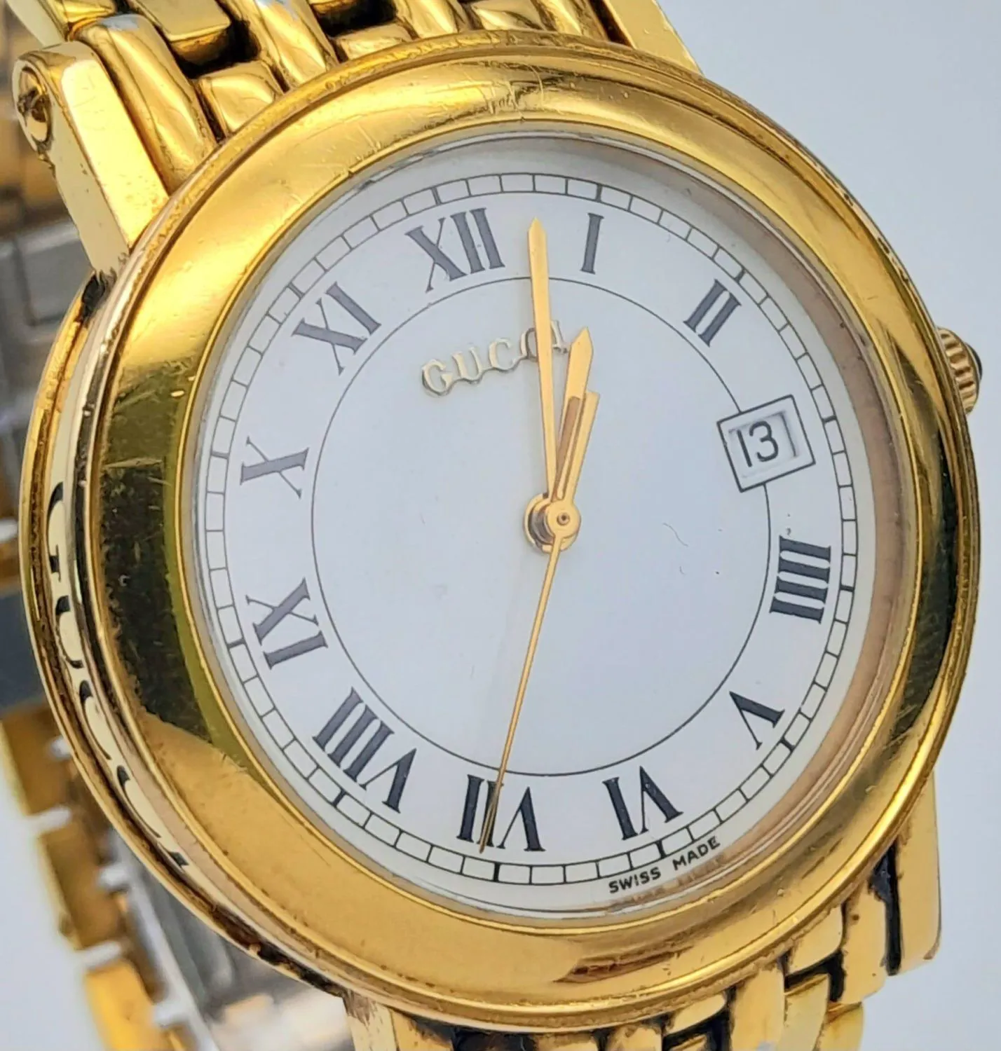 Gucci 37mm Yellow gold White 2