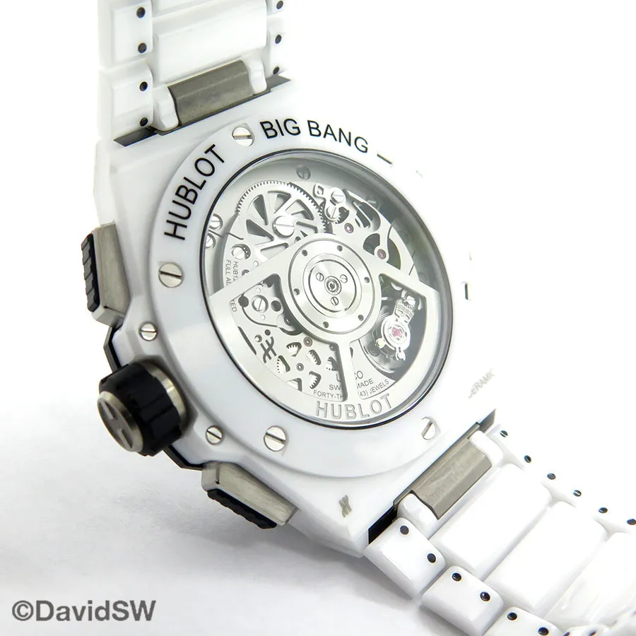 Hublot Big Bang 451.HX.1123.HX 42mm White ceramic Skeleton 3