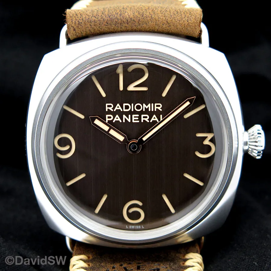 Panerai Radiomir PAM 1243 45mm Stainless steel Brown 3