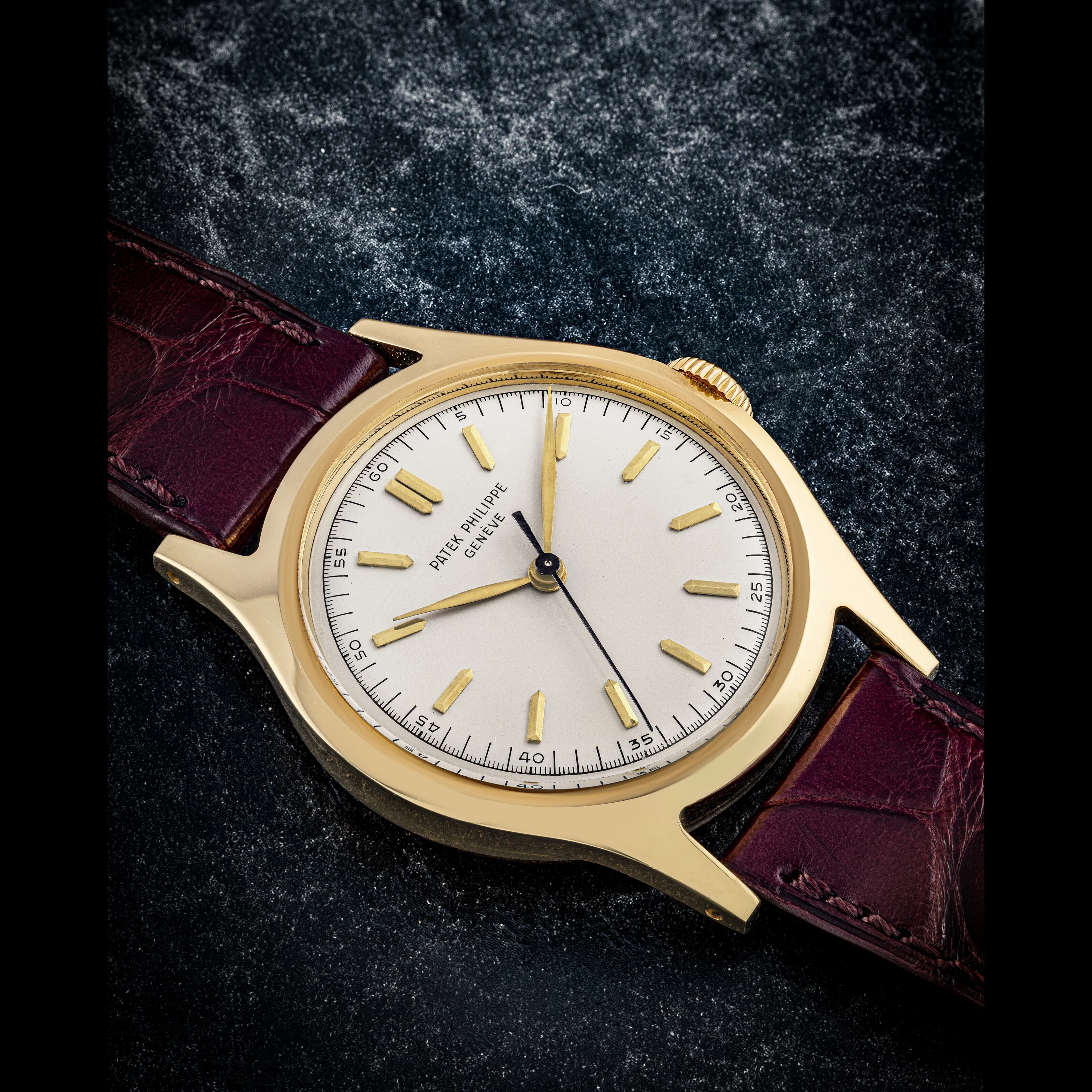 Patek Philippe Calatrava 565 34mm Yellow gold Silver