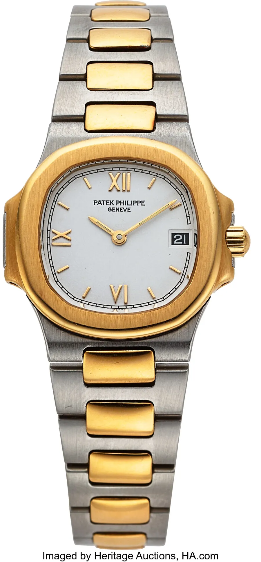 Patek Philippe Nautilus 4700/1A 27mm Yellow gold and Stainless steel White